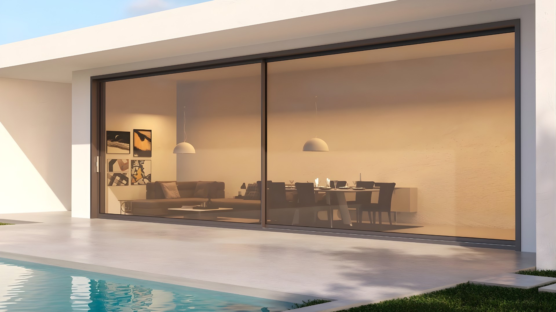 VLX 150 Heavy-Duty Sliding Door in Palmetto Bay, FL | TruePane Windows & Doors - detail 1