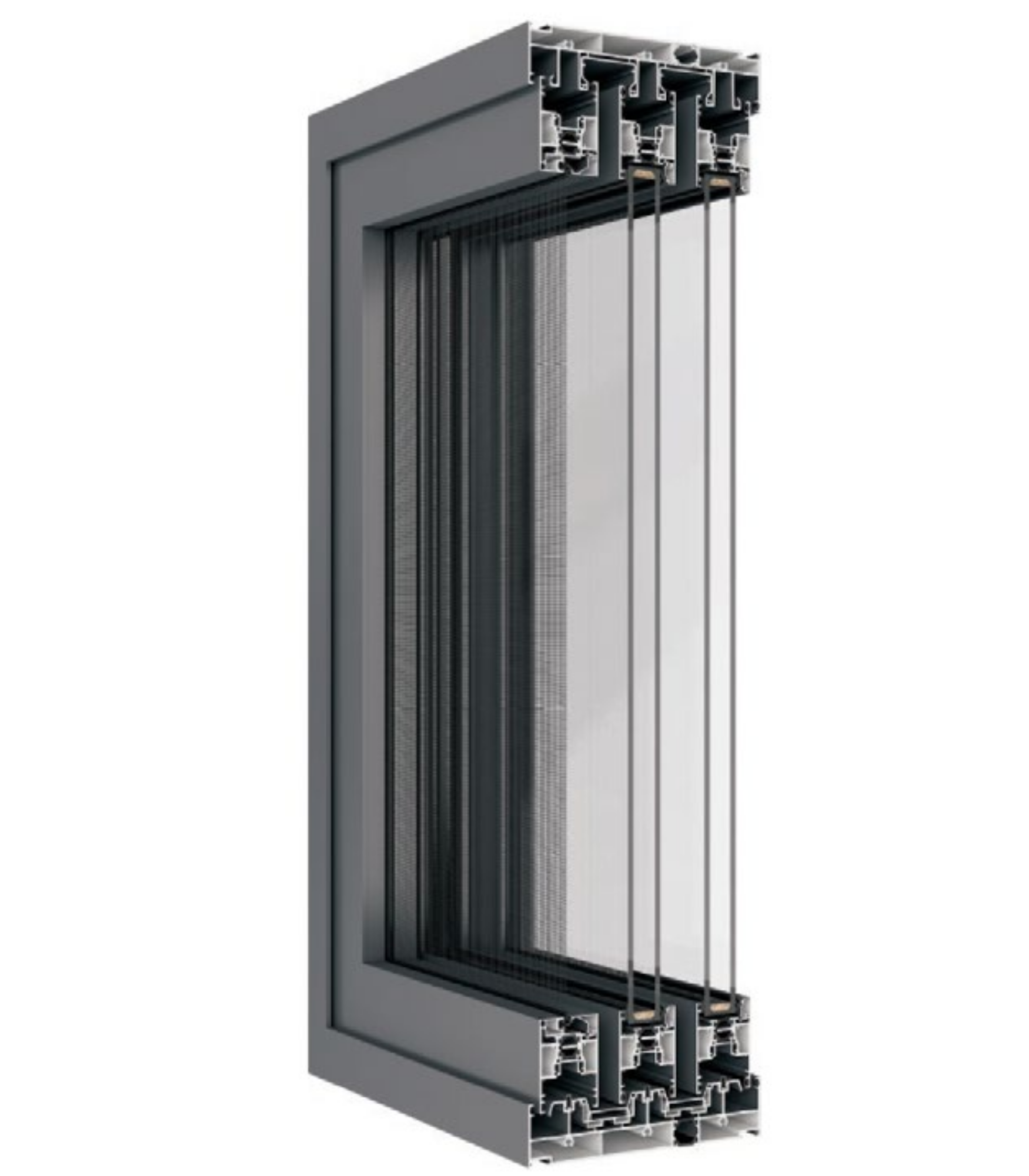 VLX 150 Heavy-Duty Sliding Door in Palmetto Bay, FL | TruePane Windows & Doors - detail 2