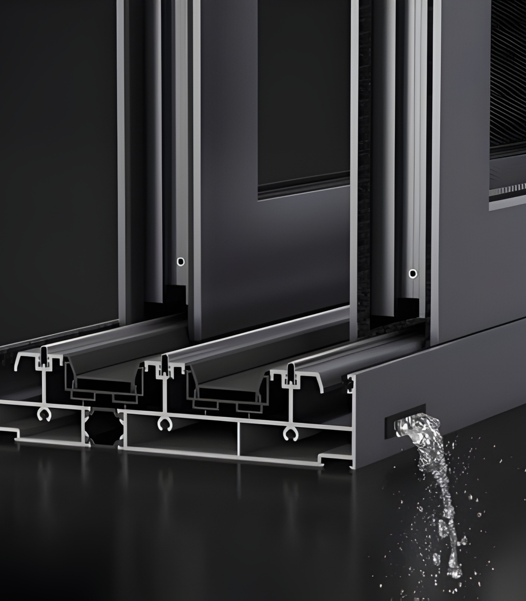 VLX 150 Heavy-Duty Sliding Door in Palmetto Bay, FL | TruePane Windows & Doors - detail 6