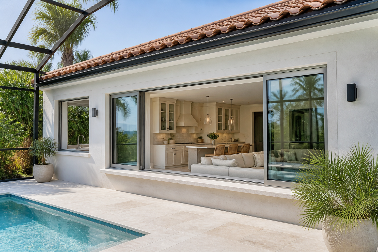 Horizontal Roller & Sliding Windows in Palmetto Bay, FL | TruePane Windows & Doors - detail 1